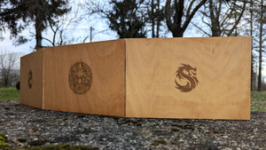 Custom Wooden Dungeon Master's Screen - Regular